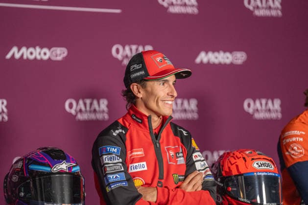 MOTORSPORTS - MotoGP - Austrian Grand Prix Photo by IPA ABACAPRESS.COM88640913 - Marc Marquez (Ducati Lenovo Team) during the pre-race press conference, PK, Pressekonferenz for the Austrian MotoGP Grand Prix at the Red Bull Ring racetrack in Spielberg, Austria, on September 17, 2026. Austria Austria  Copyright: xIPAxSport ABACAx