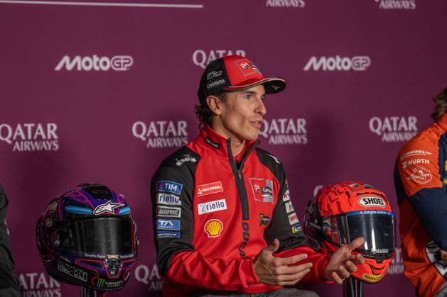 MOTORSPORTS - MotoGP - Austrian Grand Prix Photo by IPA ABACAPRESS.COM88648868 - Marc Marquez (Ducati Lenovo Team) at the pre-event press conference, PK, Pressekonferenz for the Austrian MotoGP Grand Prix at the Red Bull Ring racetrack in Spielberg, Austria, on September 17, 2026. Austria Austria  Copyright: xIPAxSport ABACAx