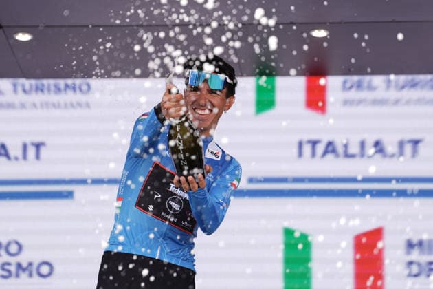 Italy s Emanuele Ansaloni of Team Technipes inEmiliaRomagna Caffe Borbone during the Giro d™Abruzzo, stage 4 from Silvi to Controguerra (182 km) - Abruzzo, Italy - Friday, September 18, 2026. - cycling.  Copyright: xMassimoxPaolone LaPressex