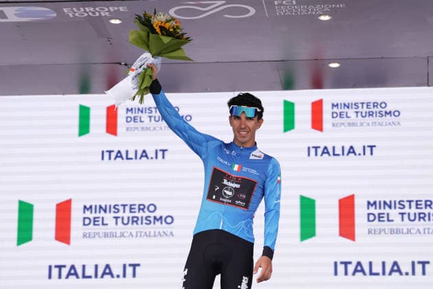 Italy s Emanuele Ansaloni of Team Technipes inEmiliaRomagna Caffe Borbone during the Giro d™Abruzzo, stage 4 from Silvi to Controguerra (182 km) - Abruzzo, Italy - Friday, September 18, 2026. - cycling.  Copyright: xMassimoxPaolone LaPressex