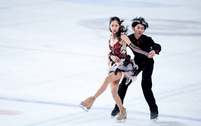 ISU Figure skating, Eiskunstlauf Junior Grand Prix Ankara 2026 ANKARA, TURKIYE - SEPTEMBER 18: The International Skating Union (ISU) Figure Skating Junior Grand Prix 2026, organized in cooperation with the ISU and the Turkish Ice Skating Federation, continues at the Cayyolu Ice Sports Hall in Ankara, Turkiye on September 18, 2026. Ercin Erturk Anadolu Ankara Turkey. Editorial use only. Please get in touch for any other usage.  Copyright: x2026xAnadoluxErcinxErturkx