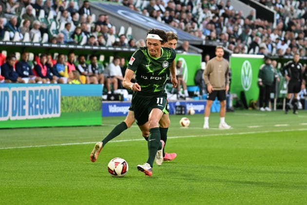 Herren I Frauen I Saison 2026-2027 I 2. Bundesliga I 6. Spieltag I VfL Wolfsburg - SV Darmstadt 98 I 18.09.2026 Fabian Reese (11, VfL Wolfsburg) Freisteller, Nahaufnahme, Porträt, Portrait, Einzelfoto, Einzelbild, Körper Wolfsburg Volkswagen Arena Niedersachsen Deutschland Copyright: xLobeca InesxHähnelx