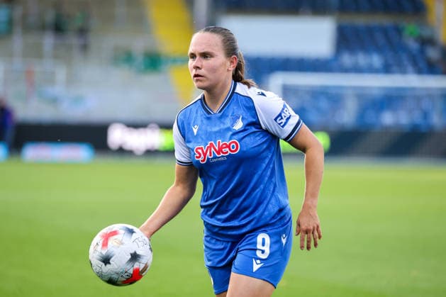 Marie Steiner (TSG 1899 Hoffenheim, 9) Fussball: Google Pixel Frauen-Bundesliga, 5. Spieltag, TSG 1899 Hoffenheim vs. VfL Wolfsburg am 18.09.2026 in Hoffenheim (Dietmar-Hopp-Stadion), Deutschland Hoffenheim Dietmar-Hopp-Stadion Deutschland Copyright: xFranzxReindelx