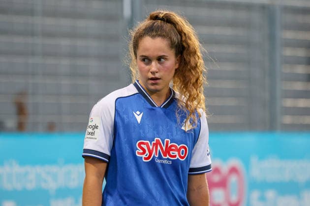 Laia Martret Jimenez (TSG 1899 Hoffenheim, 21) Fussball: Google Pixel Frauen-Bundesliga, 5. Spieltag, TSG 1899 Hoffenheim vs. VfL Wolfsburg am 18.09.2026 in Hoffenheim (Dietmar-Hopp-Stadion), Deutschland Hoffenheim Dietmar-Hopp-Stadion Deutschland Copyright: xFranzxReindelx