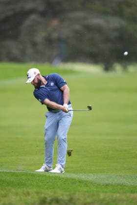 VIRGINIA WATER, ENGLAND - SEPTEMBER 18: Tyrrell Hatton (ENG) plays from the thirteenth fairway during Round 2 at the BMW PGA, Golf Herren Championship at Wentworth Golf Club, Virginia Water on September 18, 2026 in Surrey, England The BMW PGA Championship