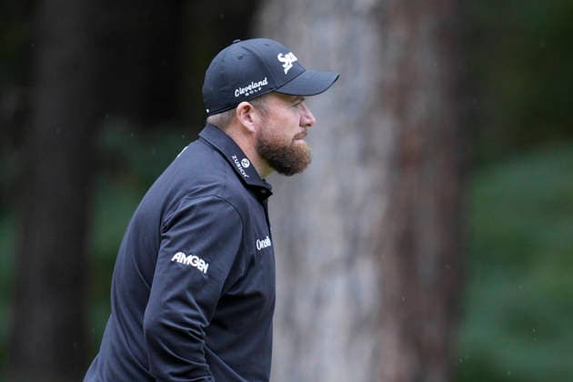 VIRGINIA WATER, ENGLAND - SEPTEMBER 18: Shane Lowry (IRE) walks up the thirteenth fairway during Round 2 at the BMW PGA, Golf Herren Championship at Wentworth Golf Club, Virginia Water on September 18, 2026 in Surrey, England The BMW PGA Championship