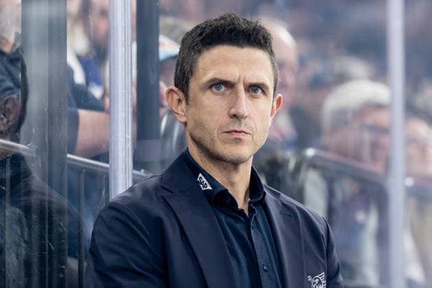 Marcel Goc (Co-Trainer, Adler Mannheim) Portrait Portraet GER, EHC Red Bull Muenchen vs. Adler Mannheim, Eishockey, DEL, Saison 2026 2027, 1. Spieltag, 18.09.2026. Foto: HMB Media Heike Feiner Copyright: HMBxMedia HeikexFeiner