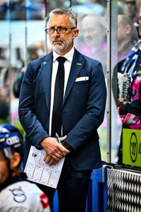 Mark French (Cheftrainer, Headcoach, ERC Ingolstadt), GER, Iserlohn Roosters vs. ERC Ingolstadt, Eishockey, Penny-DEL, 1. Spieltag, Spielzeit 2026 2027, 19.09.2026, GER, Iserlohn Roosters vs. ERC Ingolstadt, Eishockey, Penny-DEL, 1. Spieltag, Spielzeit 2026 2027, 19.09.2026 Iserlohn Copyright: xJonasxBrockmann Eibner-Pressefotx EP_JBN
