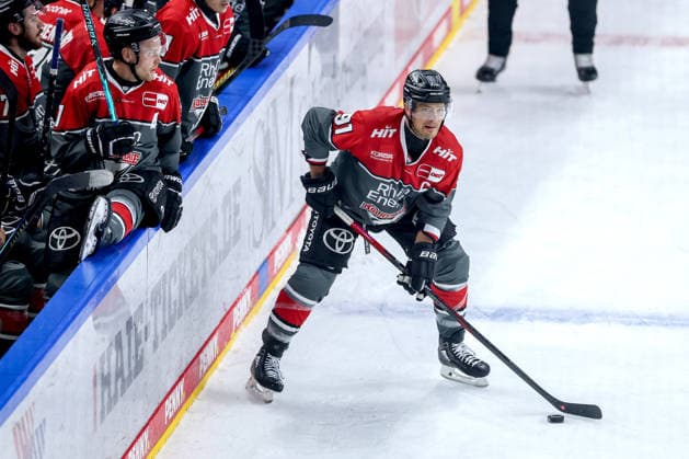 18.09.2026, Eishockey, DEL, Kölner Haie - Grizzlys Wolfsburg, 1.Spieltag, Saison 2026 27, Lanxess-Arena Köln: Moritz Müller (Koelner Haie 91) Nordrhein-Westfalen Deutschland