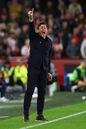 London, England, 18th September 2026. Keith Andrews head coach of Brentford during the Brentford vs Chelsea Premier League match at Gtech Community Stadium, London. Picture credit should read: Paul Terry Sportimage EDITORIAL USE ONLY. No use with unauthorised audio, video, data, fixture lists, club league logos or live services. Online in-match use limited to 120 images, no video emulation. No use in betting, games or single club league player publications. SPI_015_PT_Brentford_Chelsea SPI-5005-0015