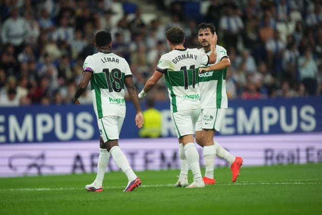 La Liga EA Sports match between RCD Espanyol and Elche CF played at RCDE Stadium on September 18, 2026 in Barcelona, Spain. (Photo by Bagu Blanco PRESSINPHOTO) Copyright: xBaguxBlancox xPRESSINPHOTOx