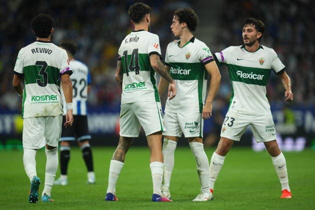La Liga EA Sports match between RCD Espanyol and Elche CF played at RCDE Stadium on September 18, 2026 in Barcelona, Spain. (Photo by Bagu Blanco PRESSINPHOTO) Copyright: xBaguxBlancox xPRESSINPHOTOx