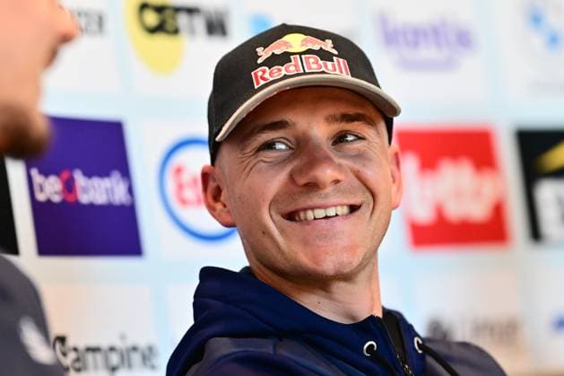 UCI 2026 Road World Championship, WM, Weltmeisterschaft Montreal Media Activities 18 09 2026 MONTREAL, CANADA - SEPTEMBER 18 : Evenepoel Remco (BEL) of Red Bull BORA Hansgrohe speaking with the media during a press conference, PK, Pressekonferenz prior to the Men Elite Individual Time Trial of the 2026 UCI Road World Championships in Montreal on September 18, 2026 in Montreal, Canada, 18 09 2026 Montreal Canada  Copyright: xPeterxDexVoechtx