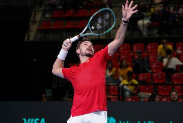 RECORD DATE NOT STATED Match between Gustavo Heide and Stan Wawrinka, valid for the Davis Cup, Brazil vs Switzerland 2026. Rio de Janeiro (RJ), 09 18 2026 - Sports Davis Cup Tennis RJ - Player Stan Wawrinka during the Davis Cup, held at the Farmasi Arena, in the city of Rio de Janeiro on Friday, September 18, 2026.(Foto: Leonardo Antonio Thenews2 imago images) SPO  Copyright: xLeonardoxAntoniox
