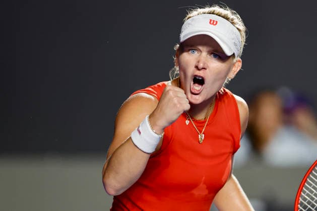 WTA, Tennis Damen GUADALAJARA OPEN 2026 WTA GUADALAJARA OPEN 2026 LIUDMILA SAMSONOVA VS PEYTON STEARNS 18092026 GUADALAJARA, JALISCO. Action photo of Peyton Stearns of the United States, during a semifinal match of the WTA Guadalajara Open 2026, held at the Centro Panamericano de Tenis of Guadalajara, Jalisco, Mexico. Foto de accion de Peyton Stearns de Estados Unidos, durante juego semifinal del WTA Guadalajara Open 2026 celebrado en el Centro Panamericano de Tenis de Guadalajara, Jalisco, Mexico GUADALAJARA JALISCO MEXICO Copyright: xIMAGENSHOPxAGENCIAxFOTOGRAFICAx