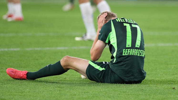 VfL vs. Darmstadt, 2. BL Wolfsburg, 18.09.2026, Fußball, Herren, 2. BL, Saison 2026 2027, VfL Wolfsburg vs. SV Darmstadt 98: Alexander Bernhardsson (VfL Wolfsburg) (DFL DFB REGULATIONS PROHIBIT ANY USE OF PHOTOGRAPHS as IMAGE SEQUENCES and or QUASI-VIDEO) Volkswagen Arena Niedersachsen Deutschland