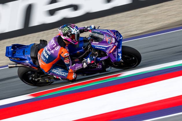 MOTORSPORTS - MotoGP, GP of Austria 2026 SPIELBERG,AUSTRIA,19.SEP.26 - MOTORSPORTS - MotoGP, Grand Prix of Austria, Red Bull Ring, practice and qualifying. Image shows Jack Miller (AUS Prima Pramac Yamaha MotoGP).  GEPAxpictures xMaticxKlansek