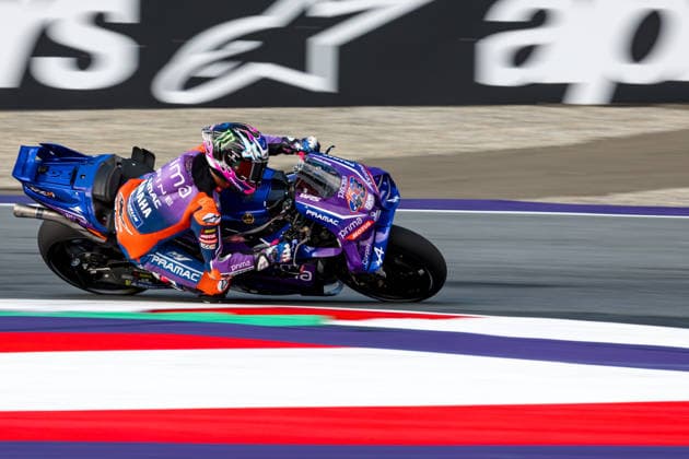 MOTORSPORTS - MotoGP, GP of Austria 2026 SPIELBERG,AUSTRIA,19.SEP.26 - MOTORSPORTS - MotoGP, Grand Prix of Austria, Red Bull Ring, practice and qualifying. Image shows Jack Miller (AUS Prima Pramac Yamaha MotoGP).  GEPAxpictures xMaticxKlansek
