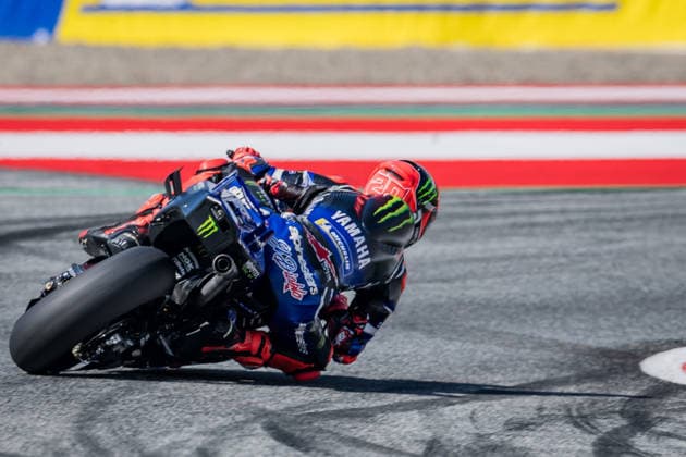 MOTORSPORTS - MotoGP, GP of Austria 2026 SPIELBERG,AUSTRIA,19.SEP.26 - MOTORSPORTS - MotoGP, Grand Prix of Austria, Red Bull Ring, practice and qualifying. Image shows Fabio Quartararo (FRA Monster Energy Yamaha MotoGP).  GEPAxpictures xMatthiasxTrinkl