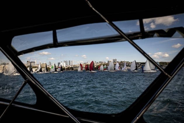 25th Bosphorus Cup in Istanbul ISTANBUL, TURKIYE - SEPTEMBER 19: Sailors and yachts compete in the Bosphorus Strait during the third day of the 25th Bosphorus Cup sailing races in Istanbul, Turkiye on September 19, 2026. Sebnem Coskun Anadolu Istanbul Turkey. Editorial use only. Please get in touch for any other usage.  Copyright: x2026xAnadoluxSebnemxCoskunx