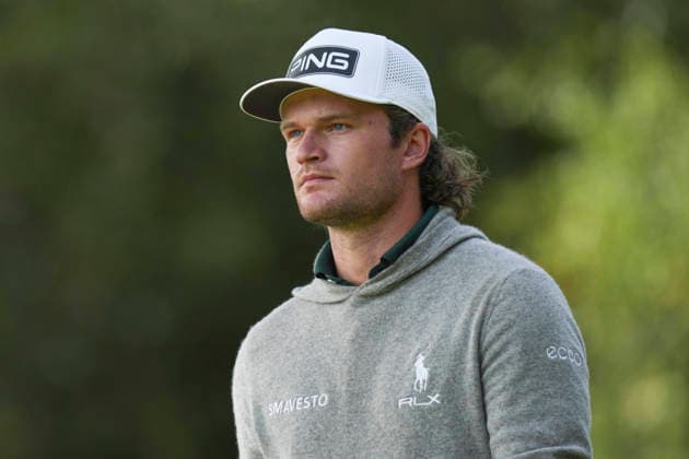 VIRGINIA WATER, ENGLAND - SEPTEMBER 19: Freddy Schott (GER) walks from the thirteenth tee during Round 3 at the BMW PGA, Golf Herren Championship at Wentworth Golf Club, Virginia Water on September 19, 2026 in Surrey, England The BMW PGA Championship