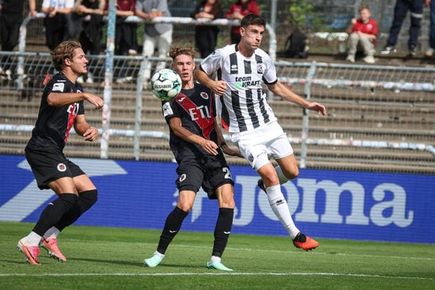 3. Liga - Saison 2026 27 - Victoria Köln - FC Ingolstadt 04 - Georgios Antzoulas (Nr.6 - FCI) - XXXXX - Foto: Meyer Jürgen 3. Liga - Saison 2026 27 - Victoria Köln - FC Ingolstadt 04