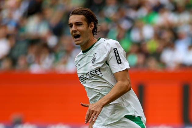 19.09.2026, GER, Fussball, Herren, Bundesliga , 1. Bundesliga, Saison 2026 2027, VfL Borussia Mönchengladbach - FSV Mainz 05 Florian Neuhaus (BMG) gestikuliert, Gestik Copyright: xSvenxHanischx