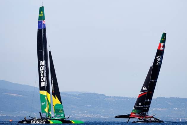ROLEX SAIL GP PHOTOPQR LE DAUPHINE Grégory YETCHMENIZA ; Genève ; 19 09 2026 ; Genève (Suisse), 19 septembre Le Rolex SailGP Championship organise ce week-end sa onzième étape de la saison à Genève. Considérée comme la compétition nautique la plus spectaculaire au monde, elle réunit 13 équipes s’affrontant au plus près du rivage, à des vitesses atteignant 100 km h. Grégory Yetchmeniza Le Dauphiné Libéré Geneva, France, sept 19th 2026 The Rolex SailGP Championship is holding its eleventh stage of the season this weekend in Geneva. Considered the most spectacular sailing competition in the world, it brings together 13 teams competing close to the shore, at speeds reaching 100 km h. Genève France  Copyright: xPHOTOPQR LExDAUPHINE MAXPPPxGrégoryxYETCHMENIZAx 20260919JDL9404 20260919JDL9404