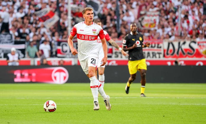 19.09.2026, Deutschland, Stuttgart, Fußball Bundesliga, VfB Stuttgart vs. Borussia Dortmund, Grischa Prömel (VfB)