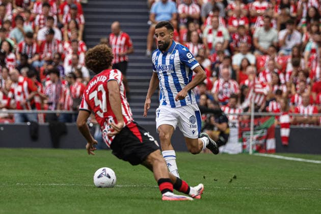 ESP: LaLiga EA Sports Athletic Bilbao v Deportivo Alaves Abde Rebbach of Alaves during LaLiga EA Sports between Athletic Bilbao v Deportivo Alaves played at San Mames Stadium in Bilbao, on September 19, 2026 in Spain Spain Futbol Copyright: xAgenciaxLOFx