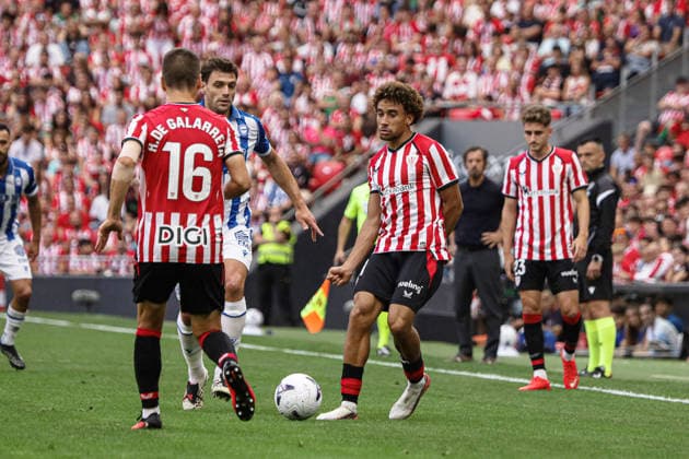 ESP: LaLiga EA Sports Athletic Bilbao v Deportivo Alaves Johaneko Louis-Jean of Athletic during LaLiga EA Sports between Athletic Bilbao v Deportivo Alaves played at San Mames Stadium in Bilbao, on September 19, 2026 in Spain Spain Futbol Copyright: xAgenciaxLOFx
