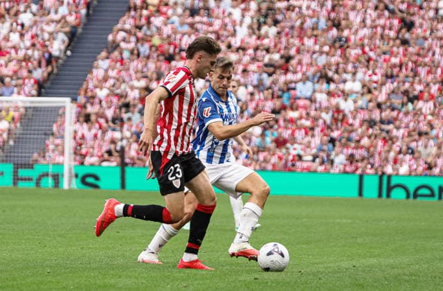 ESP: LaLiga EA Sports Athletic Bilbao v Deportivo Alaves Robert Navarro of Athletic during LaLiga EA Sports between Athletic Bilbao v Deportivo Alaves played at San Mames Stadium in Bilbao, on September 19, 2026 in Spain Spain Futbol Copyright: xAgenciaxLOFx