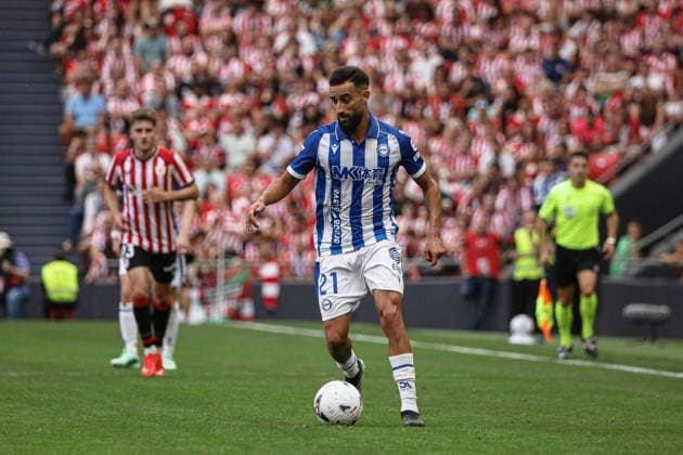 ESP: LaLiga EA Sports Athletic Bilbao v Deportivo Alaves Abde Rebbach of Alaves during LaLiga EA Sports between Athletic Bilbao v Deportivo Alaves played at San Mames Stadium in Bilbao, on September 19, 2026 in Spain Spain Futbol Copyright: xAgenciaxLOFx