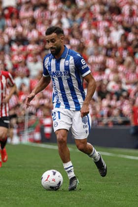 ESP: LaLiga EA Sports Athletic Bilbao v Deportivo Alaves Abde Rebbach of Alaves during LaLiga EA Sports between Athletic Bilbao v Deportivo Alaves played at San Mames Stadium in Bilbao, on September 19, 2026 in Spain Spain Futbol Copyright: xAgenciaxLOFx