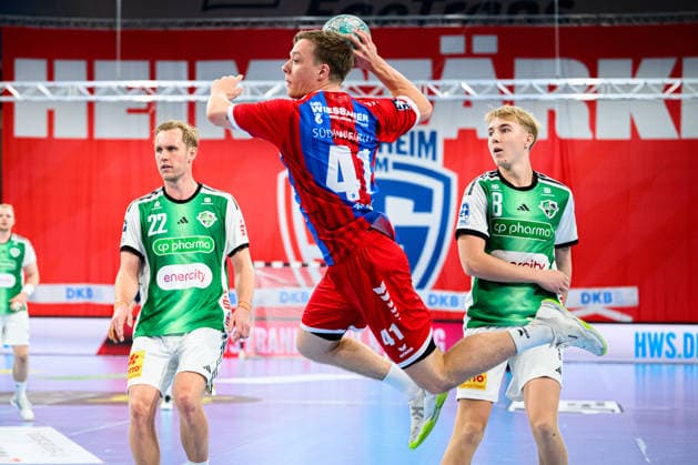 Bietigheim: HBL - 26 27 - SG BBM Bietigheim - TSV Hannover-Burgdorf Till Hermann (Bietighiem) Bietigheim-Bissingen Egetrans Arena Baden-Württemberg Deutschland