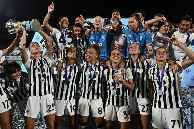 Mp Viareggio 19 09 2026 - finale WomenÕs Cup femminile Juventus-Roma foto Matteo Papinii Image nella foto: Juventus 