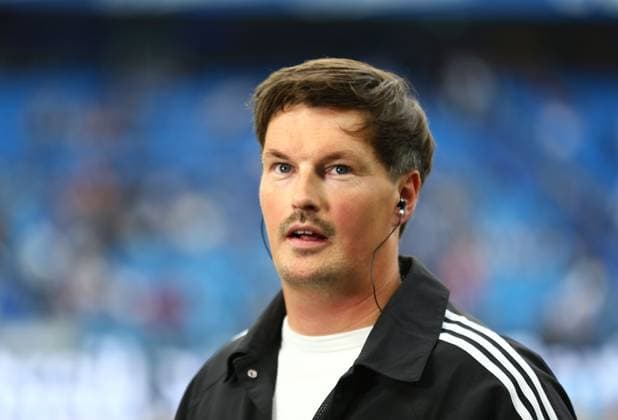 19.09.2026, xcex, GER, Hamburg, Volksparkstadion, 1. Bundesliga, Saison 2026 2027, Spieltag 4, HSV, FC, Hamburger SV - 1. FC Koeln, Trainer Merlin Polzin (HSV) DFL regulations prohibit any use of photographs as image sequences and or quasi-video