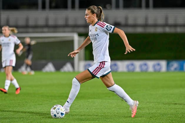 September 19, 2026, Madrid, Madrid, Spain: 22 BELLA ANDERSSON of Real Madrid CF Femenino during the Spanish Women League, Liga F, football match played between REAL MADRID fem 3 Vs VALENCIA CF 1 femenino at Alfredo Di Stefano stadium on September 19, 2026, in Valdebebas, Madrid, Spain. Madrid Spain - ZUMAc312 20260919_zsp_c312_323 Copyright: xOscarxManuelxSanchezx