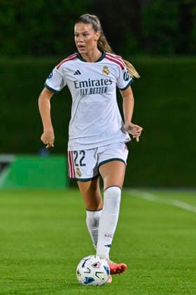 September 19, 2026, Madrid, Madrid, Spain: 22 BELLA ANDERSSON of Real Madrid CF Femenino during the Spanish Women League, Liga F, football match played between REAL MADRID fem 3 Vs VALENCIA CF 1 femenino at Alfredo Di Stefano stadium on September 19, 2026, in Valdebebas, Madrid, Spain. Madrid Spain - ZUMAc312 20260919_zsp_c312_320 Copyright: xOscarxManuelxSanchezx