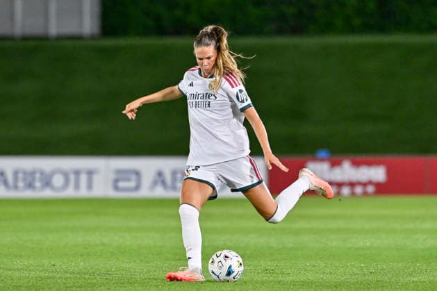 September 19, 2026, Madrid, Madrid, Spain: 22 BELLA ANDERSSON of Real Madrid CF Femenino during the Spanish Women League, Liga F, football match played between REAL MADRID fem 3 Vs VALENCIA CF 1 femenino at Alfredo Di Stefano stadium on September 19, 2026, in Valdebebas, Madrid, Spain. Madrid Spain - ZUMAc312 20260919_zsp_c312_339 Copyright: xOscarxManuelxSanchezx