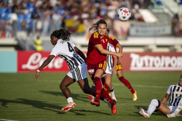 IPA88735217 - Kaileigh Van Dooren during the Final—Juventus FC vs. AS Roma, Serie A Women s Cup in Viareggio (LU), Italy, September 19, 2026  Copyright: xJacopoxCane IPAxSportx xx IPA88735217