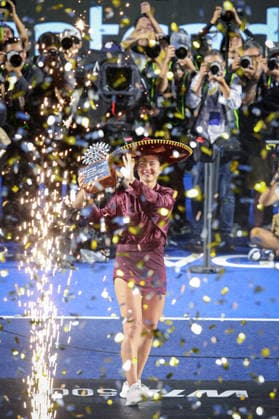 WTA, Tennis Damen GUADALAJARA OPEN 2026 WTA GUADALAJARA OPEN 2026 PEYTON STEARNS VS IVA JOVIC 19092026 GUADALAJARA, JALISCO. Action photo of Iva Jovic of the United States, champion of the singles tournament of the WTA Guadalajara Open 2026, held at the Centro Panamericano de Tenis of Guadalajara, Jalisco, Mexico. Foto de accion de Iva Jovic de Estados Unidos, campeona del torneo de singles del WTA Guadalajara Open 2026 celebrado en el Centro Panamericano de Tenis de Guadalajara, Jalisco, Mexico PHOTO BY IMAGENSHOP AGENCIA FOTOGRAFICA GUADALAJARA JALISCO MEXICO Copyright: xIMAGENSHOPxAGENCIAxFOTOGRAFICAx