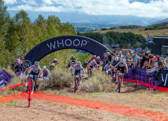 September 19, 2026: Elite mountain bike cycling action during the WOOP UCI World Series, Soldier Hollow Nordic Center, Midway, Utah. Larry Clouse CSM Images Midway United States - ZUMAc04_ 20260919_zma_c04_183 Copyright: xLarryxClouse Csmx