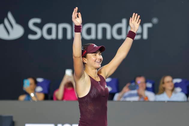 Guadalajara Open tennis tournament Iva Jovic of the USA celebrates upon defeating Peyton Stearns of the USA during the final of the Guadalajara Open tennis tournament in Guadalajara, Mexico, 19 September 2026. Guadalajara Mexico  Copyright: xFranciscoxGuascox