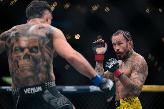September 19, 2026, Los Angeles, California, USA: MARLON VERA defeated CHARLES JOURDAIN by TKO (strikes) at 2:02 of Round 3 during UFC 331 at the Crypto.com Arena in Los Angeles Los Angeles USA - ZUMAo117 20260919_zsp_o117_016 Copyright: xMikaelxOnax