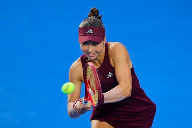 Guadalajara Open tennis tournament Iva Jovic of the USA in action against Peyton Stearns of the USA during the final of the Guadalajara Open tennis tournament in Guadalajara, Mexico, 19 September 2026. Guadalajara Mexico  Copyright: xFranciscoxGuascox