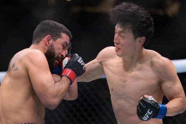 September 19, 2026, Los Angeles, California, USA: PATRICIO PITBULL defeated DOOHO CHOI by KO (strikes) at 3:28 of Round 1 during UFC 331 at the Crypto.com Arena in Los Angeles. Los Angeles USA - ZUMAo117 20260919_zsp_o117_043 Copyright: xMikaelxOnax