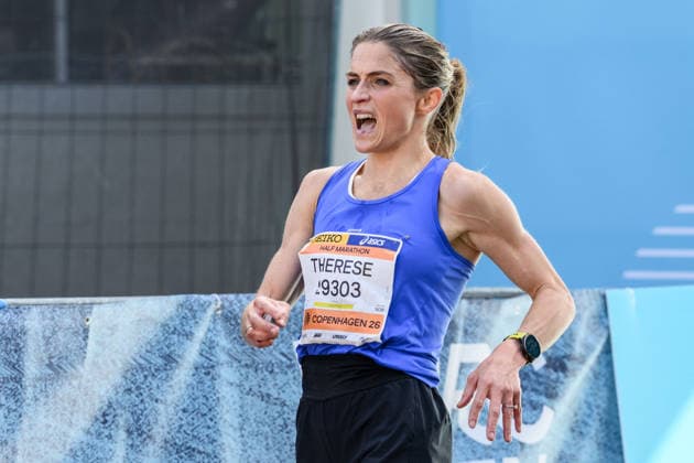 260920 Therese Johaug of Norway after the Copenhagen Half Marathon in the World Athletics Road Running Championships on September 20, 2026 in Copenhagen. Photo: Mathilda Schuler BILDBYRAN kod MA MA1036 friidrott athletics friidrett world athletics road running championships copenhagen half marathon 2026 bbeng half marathon Copyright: MATHILDAxSCHULER BB260920MA064