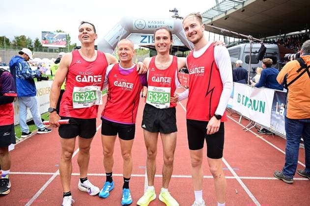 20.09.2026 xkhx Kassel Kassel Marathon 2026 Marathon Staffel 6213 Aaron Wicke männl. MT Melsungen 6213 Hannes Herzberg männl. MT Melsungen 6213 Lorenz Funck männl. MT Melsungen 6213 Maximilian Hartmann männl. MT Melsungen