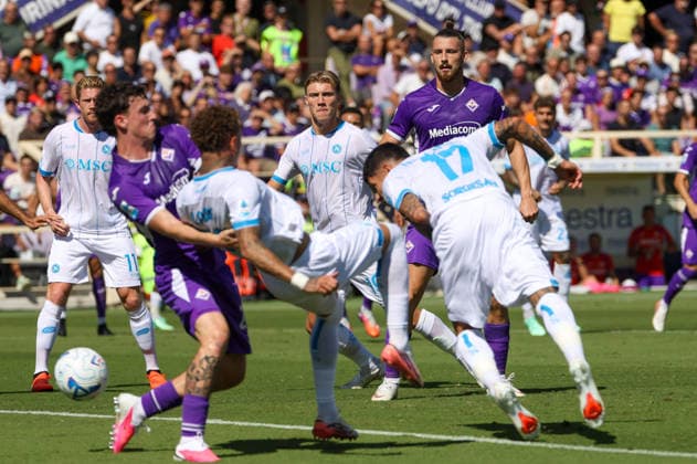 September 20, 2026, Firenze, Toscana, ITALIA: Mathias Olivera of SSC Napoli During the 2026 27 Italian Serie A football match between AC Fiorentina and SSC Napoli, held on September 20, 2026, at the Artemio Franchi Stadium in Florence. Firenze ITALIA - ZUMAs236 20260920_aap_s236_020 Copyright: xFabioxSassox
